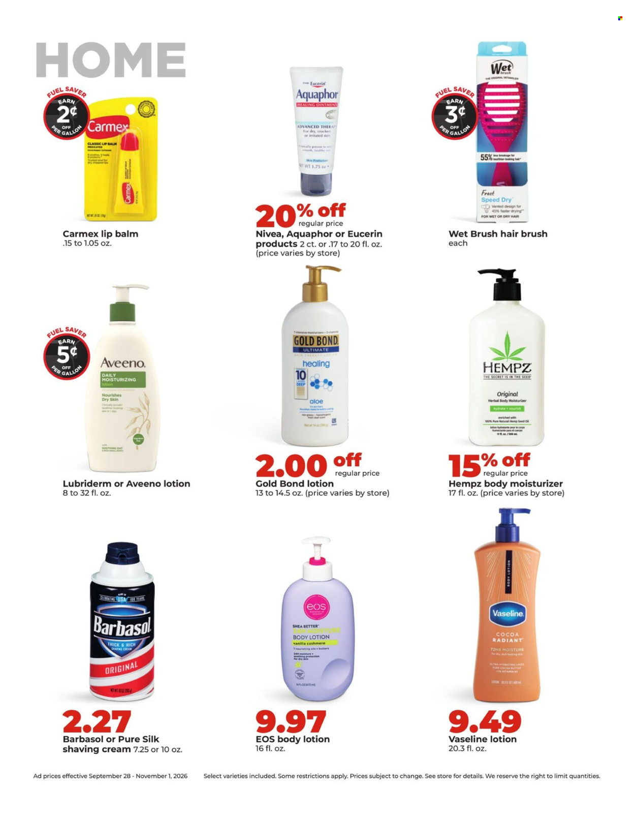 Hy-Vee ad - 09/28/2026 - 11/01/2026. Page 9