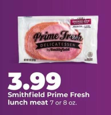 Smithfield Prime Fresh Lunch Meat