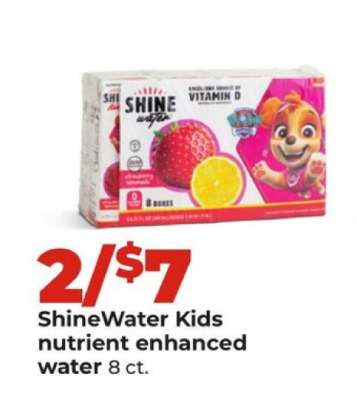 ShineWater Kids nutrient enhanced water