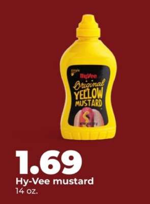 Hy-Vee mustard