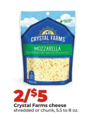 Crystal Farms cheese