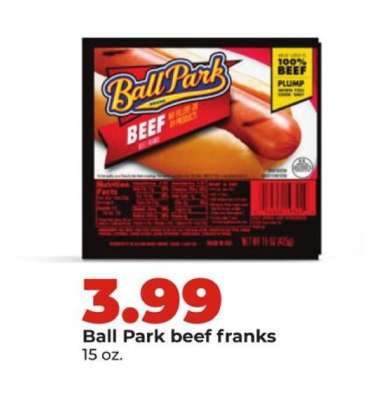 Ball Park Beef Franks
