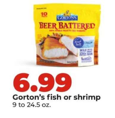 Gorton's Fish or Shrimp