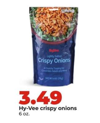 Hy-Vee crispy onions