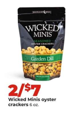 Wicked Minis oyster crackers