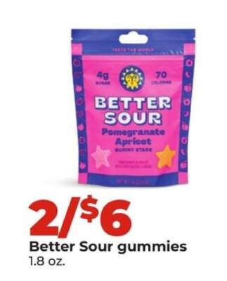 Better Sour gummies