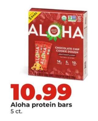 Aloha protein bars