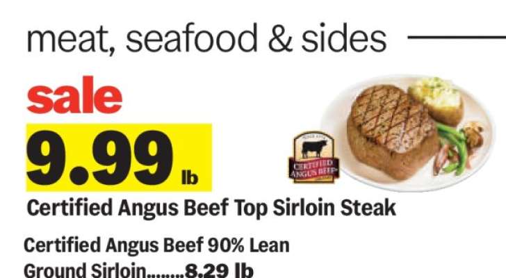 Certified Angus Beef Top Sirloin Steak
