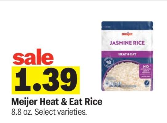 Meijer Heat & Eat Rice