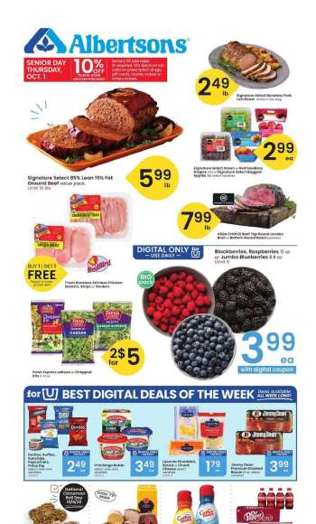 Albertsons Flyer - 09/30/2026 - 10/06/2026.