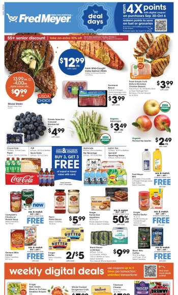Fred Meyer Flyer - 09/30/2026 - 10/06/2026.