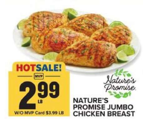 Nature's Promise Jumbo Chicken Breast