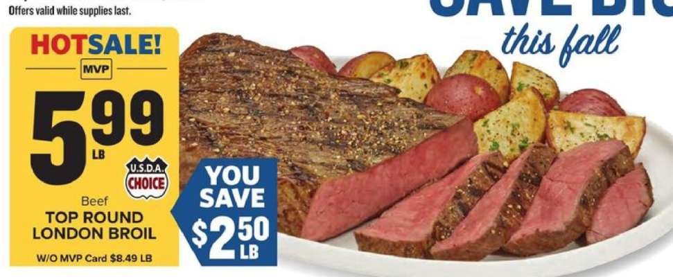 Beef Top Round London Broil