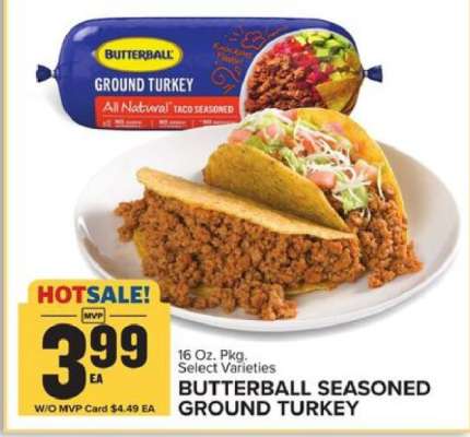 BUTTERBALL SEASONED GROUND TURKEY