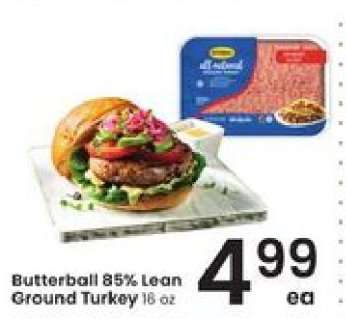 Butterball 85% Lean Ground Turkey