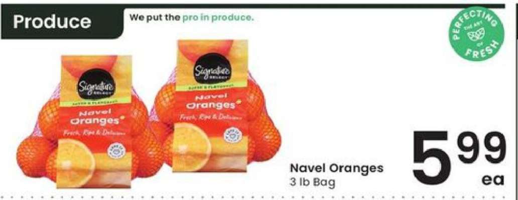 Navel Oranges