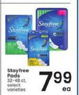 Stayfree Pads