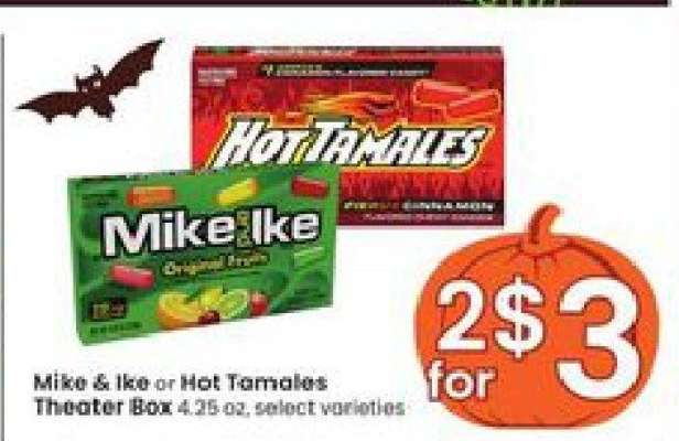 Mike & Ike or Hot Tamales Theater Box