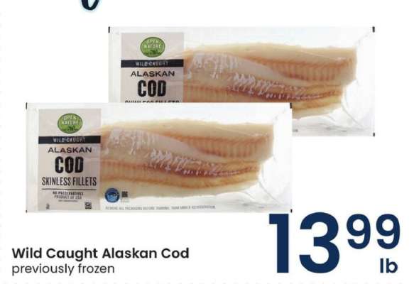 Wild Caught Alaskan Cod