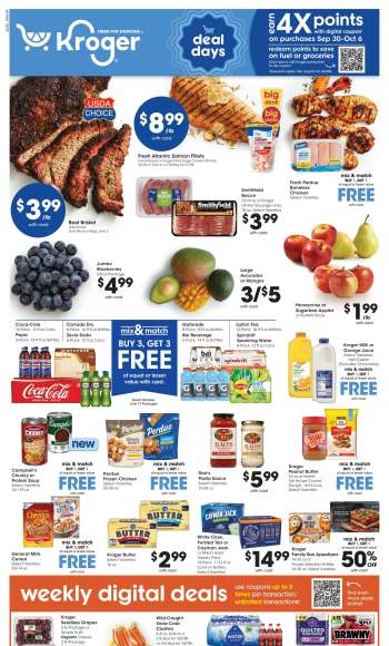 Kroger Flyer - 09/30/2026 - 10/06/2026.