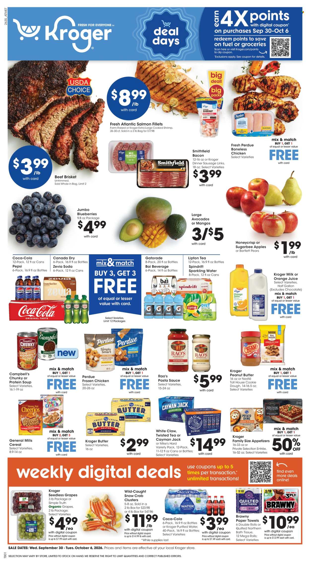 Kroger ad - 09/30/2026 - 10/06/2026. Page 1