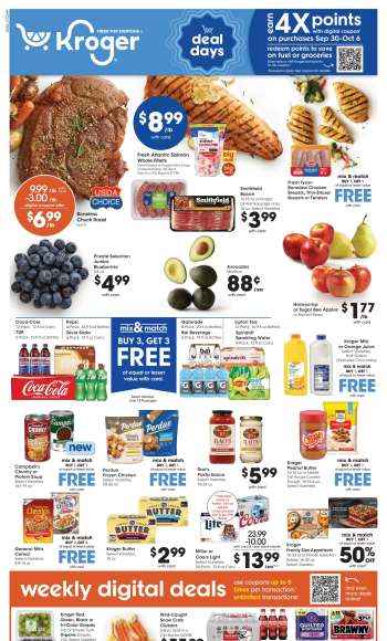 Kroger Flyer - 09/30/2026 - 10/06/2026.