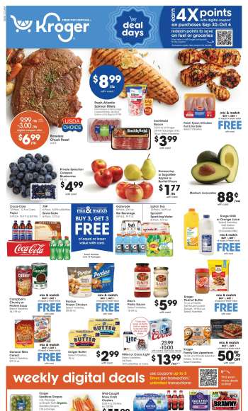 Kroger Flyer - 09/30/2026 - 10/06/2026.