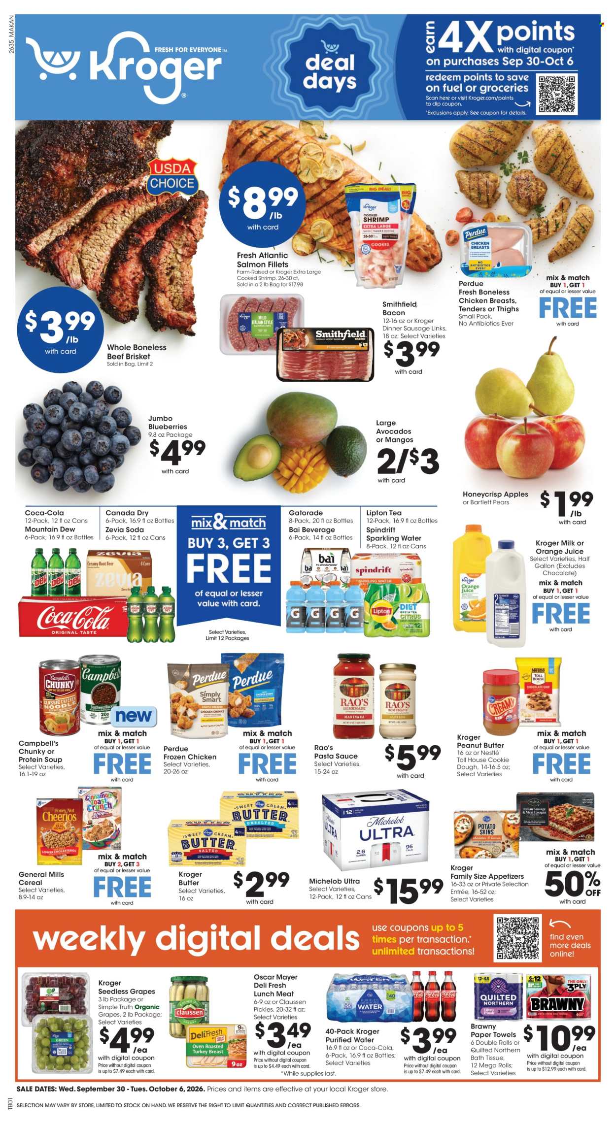 Kroger ad - 09/30/2026 - 10/06/2026. Page 1