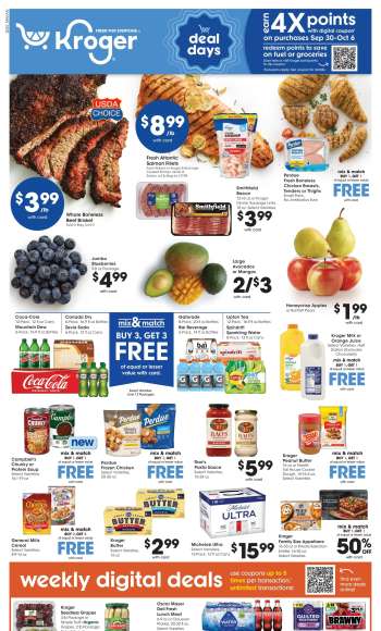 Kroger Flyer - 09/30/2026 - 10/06/2026.