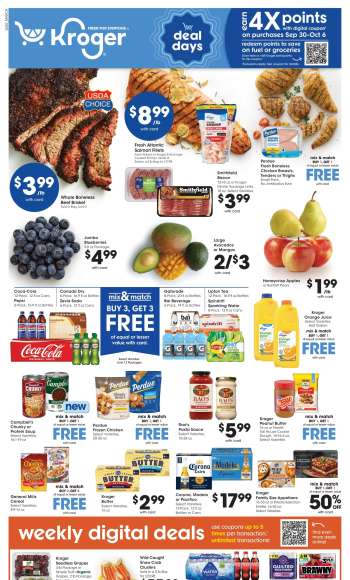 Kroger Flyer - 09/30/2026 - 10/06/2026.
