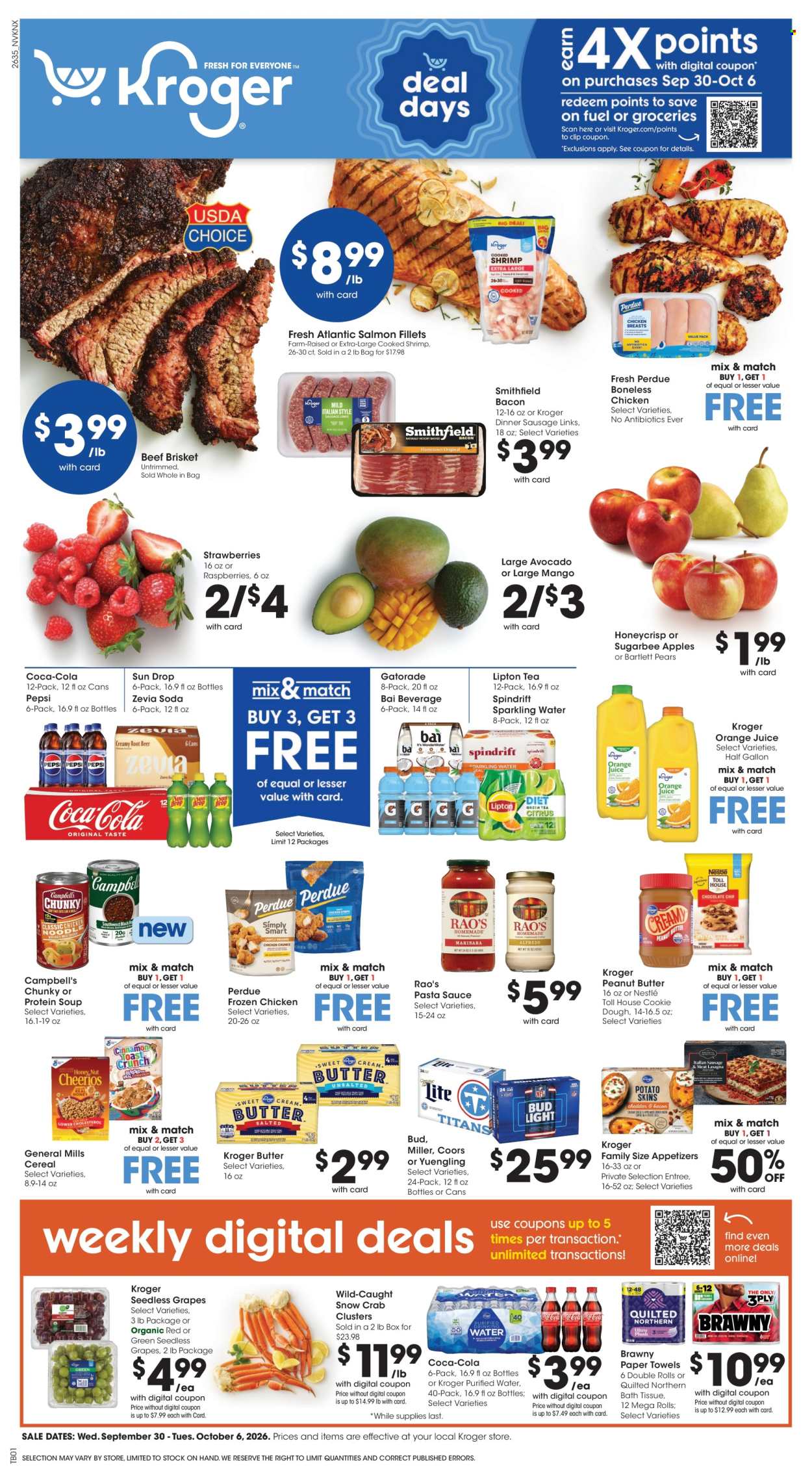 Kroger ad - 09/30/2026 - 10/06/2026. Page 1