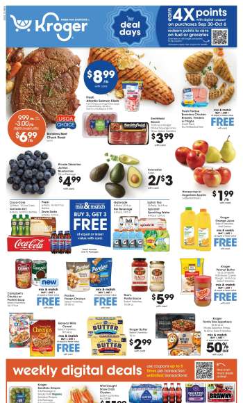 Kroger Flyer - 09/30/2026 - 10/06/2026.