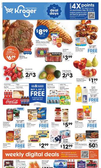 Kroger Flyer - 09/30/2026 - 10/06/2026.