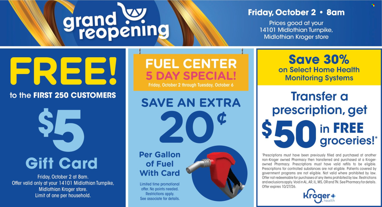 Kroger ad - 09/30/2026 - 10/06/2026. Page 2