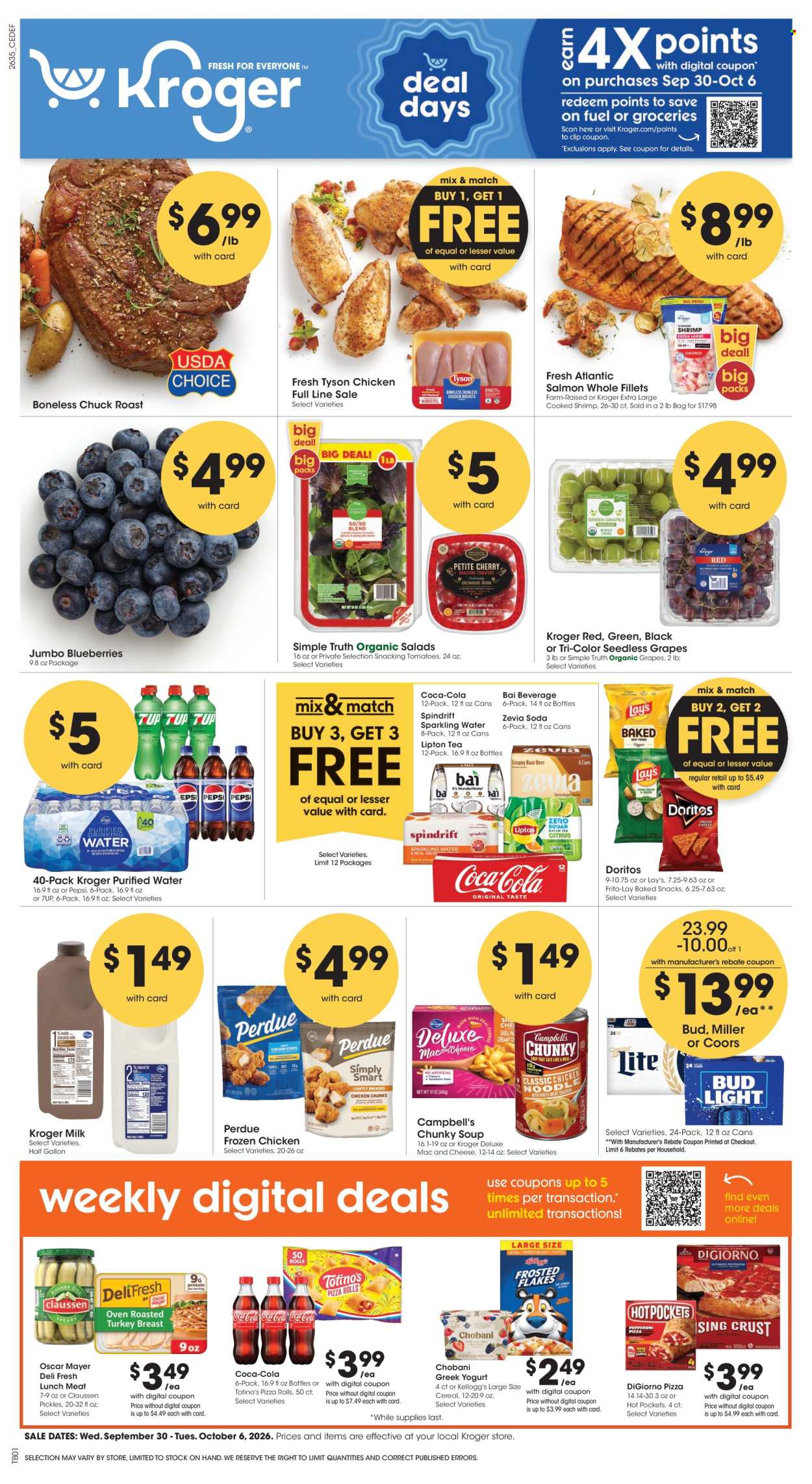 Kroger ad - 09/30/2026 - 10/06/2026. Page 1