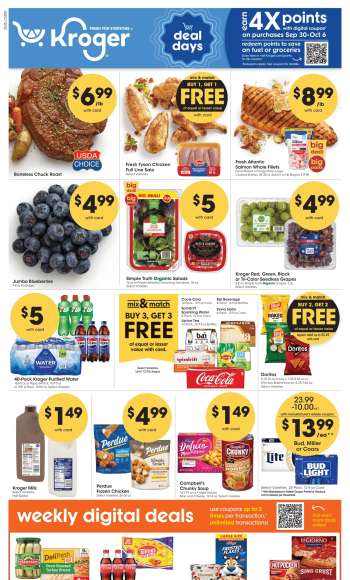 Kroger Flyer - 09/30/2026 - 10/06/2026.