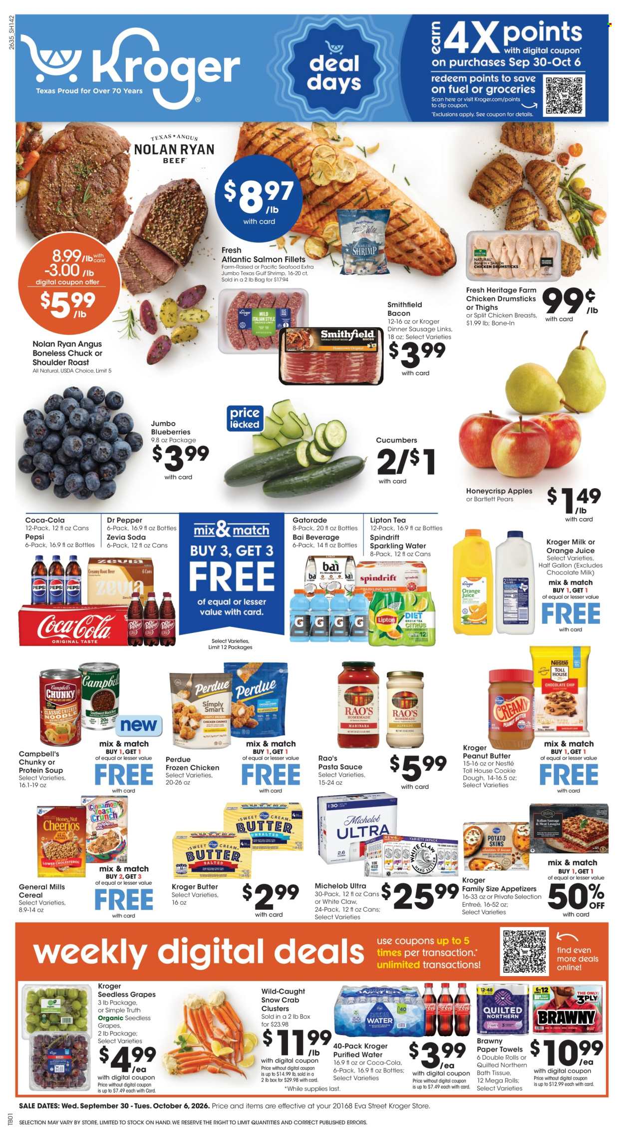 Kroger ad - 09/30/2026 - 10/06/2026. Page 1