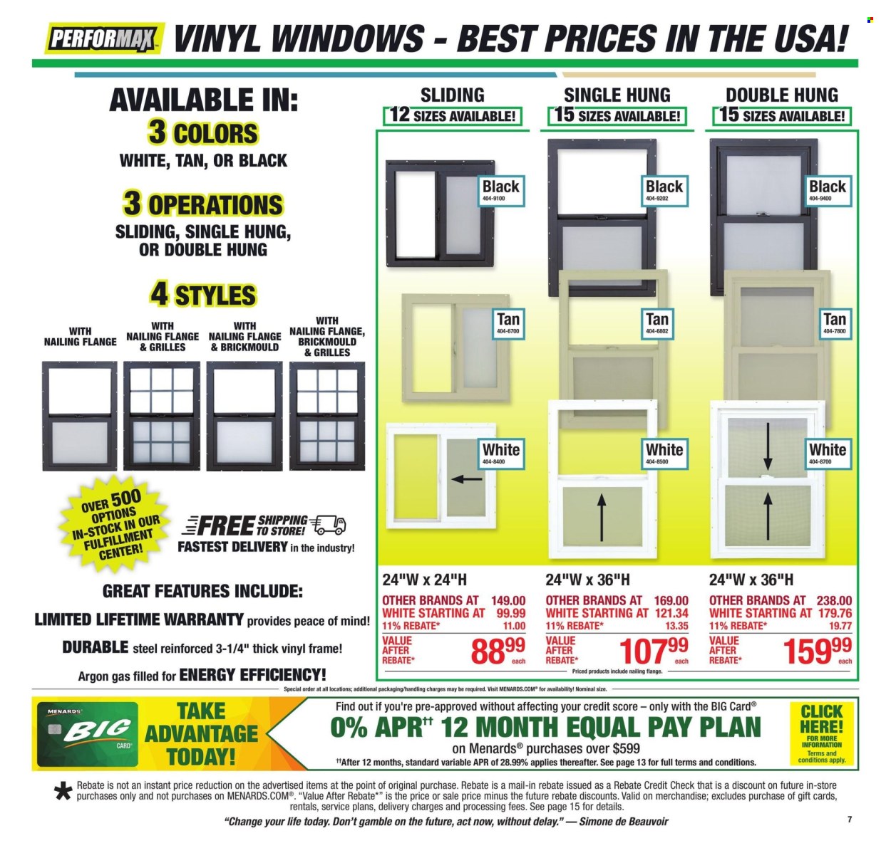 Menards ad - 10/01/2026 - 10/11/2026. Page 11