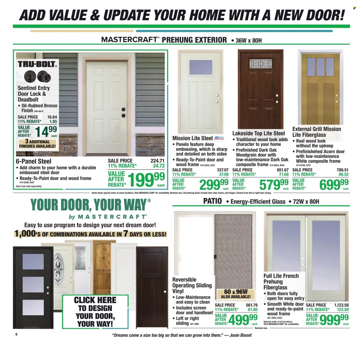 Menards ad - 10/01/2026 - 10/11/2026. Page 12