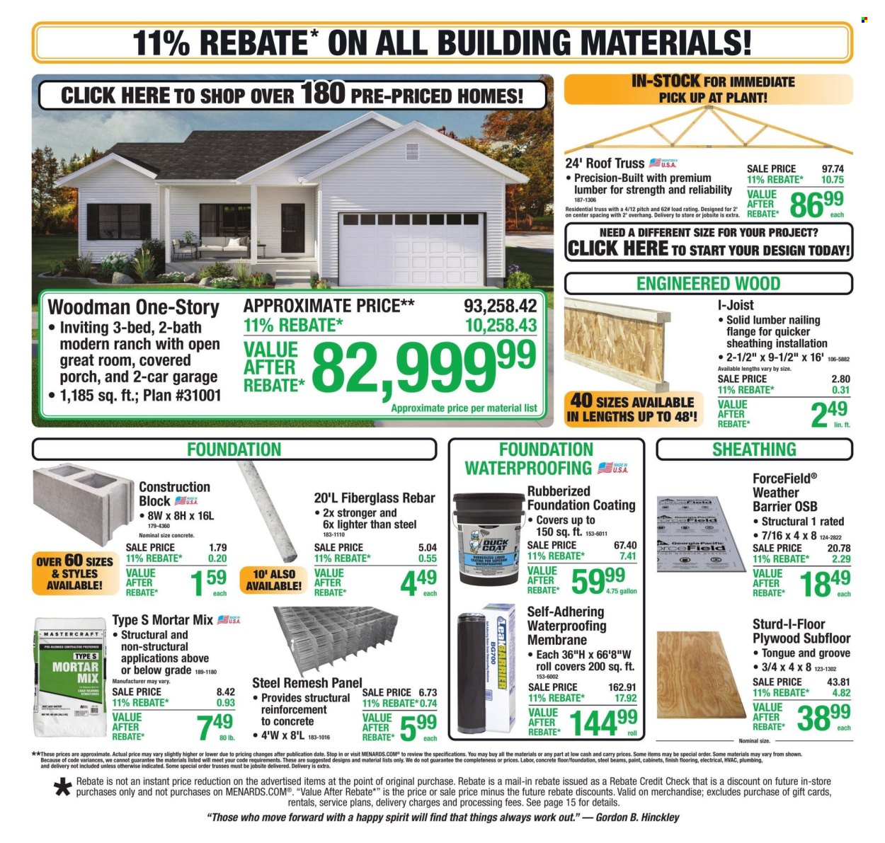 Menards ad - 10/01/2026 - 10/11/2026. Page 15