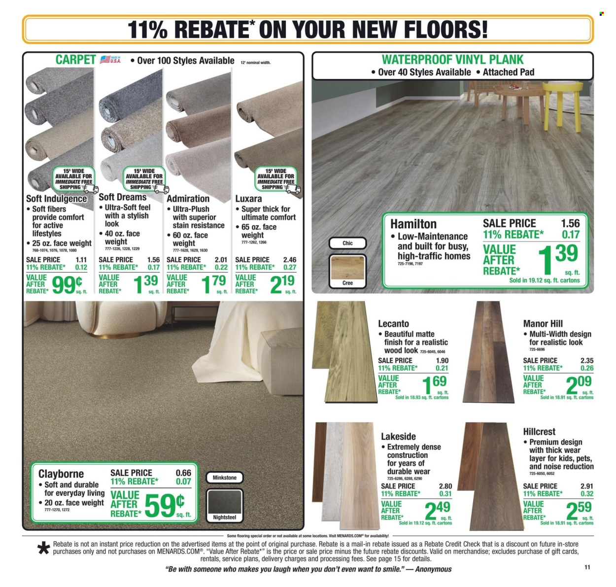 Menards ad - 10/01/2026 - 10/11/2026. Page 16