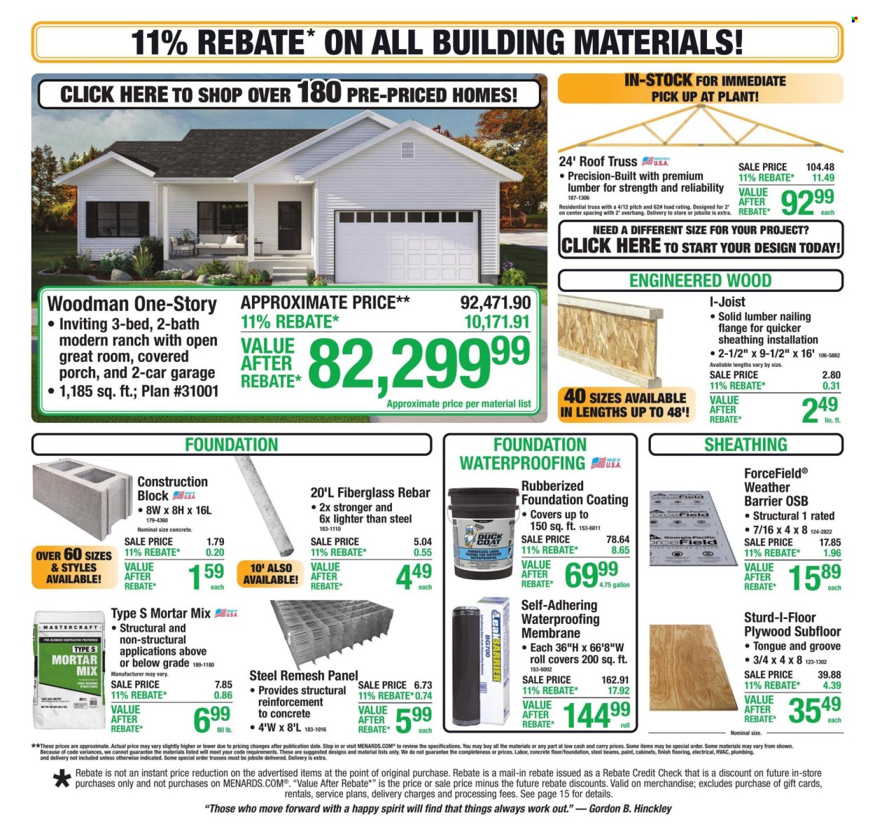 Menards ad - 10/01/2026 - 10/11/2026. Page 15