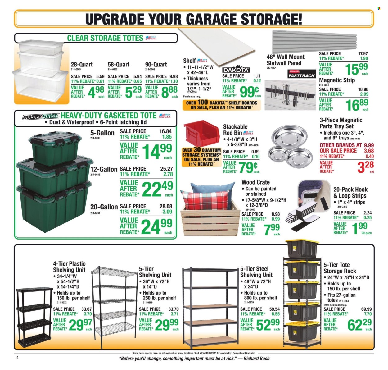 Menards ad - 10/01/2026 - 10/11/2026. Page 6