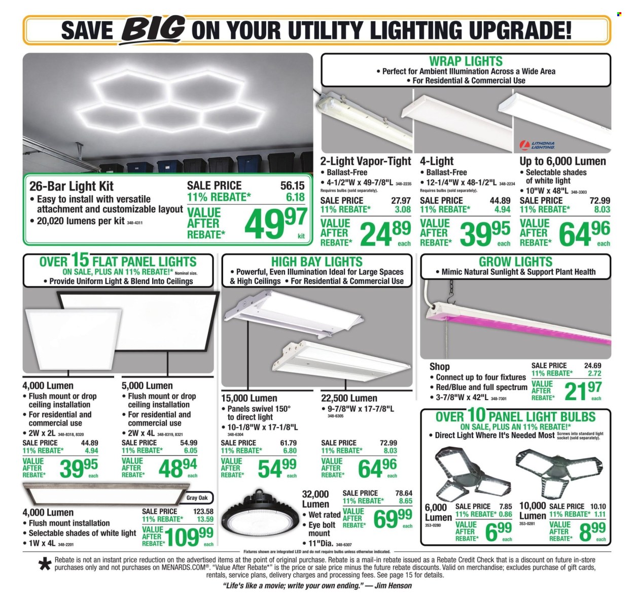 Menards ad - 10/01/2026 - 10/11/2026. Page 8