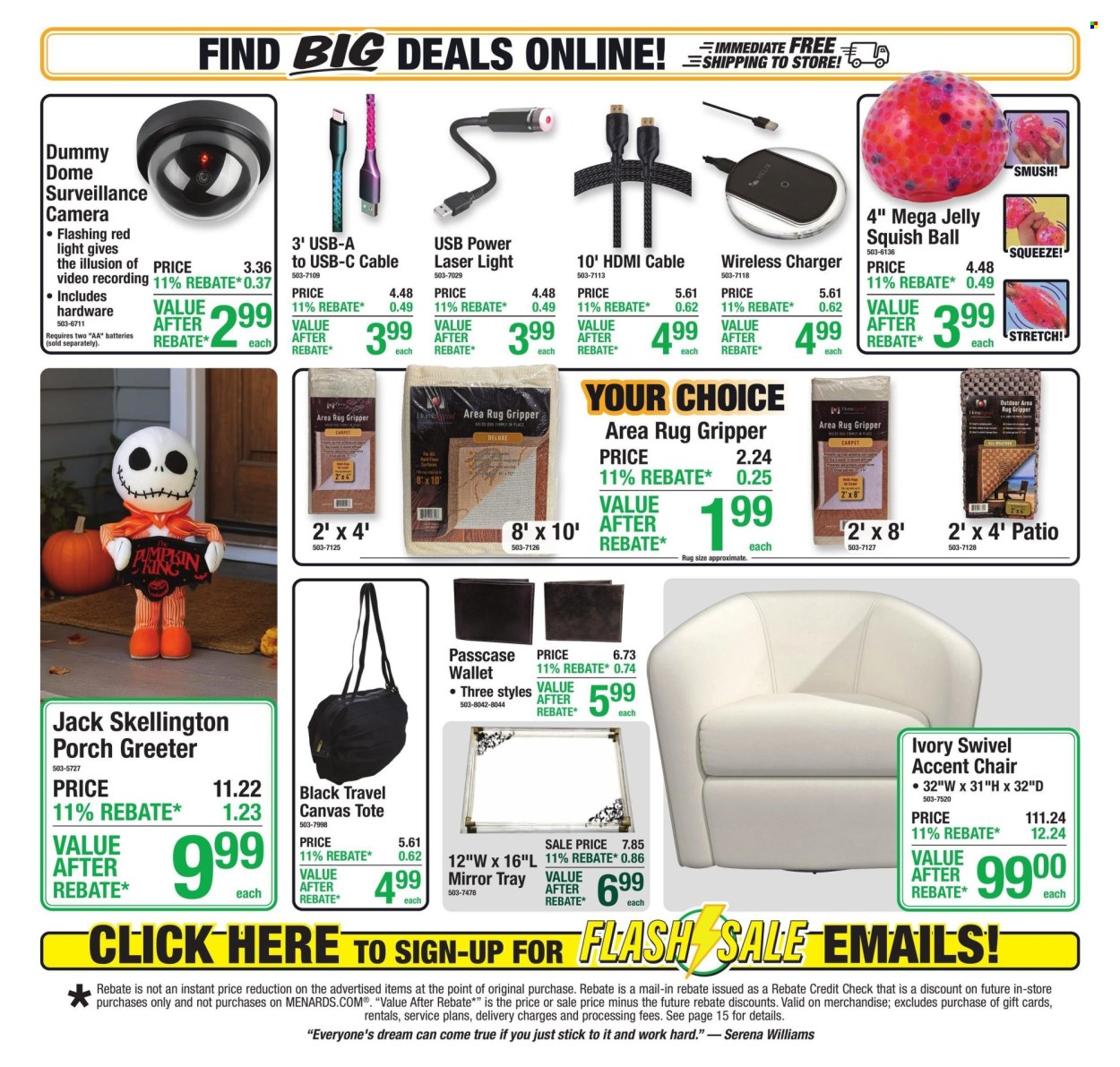 Menards ad - 10/01/2026 - 10/11/2026. Page 2