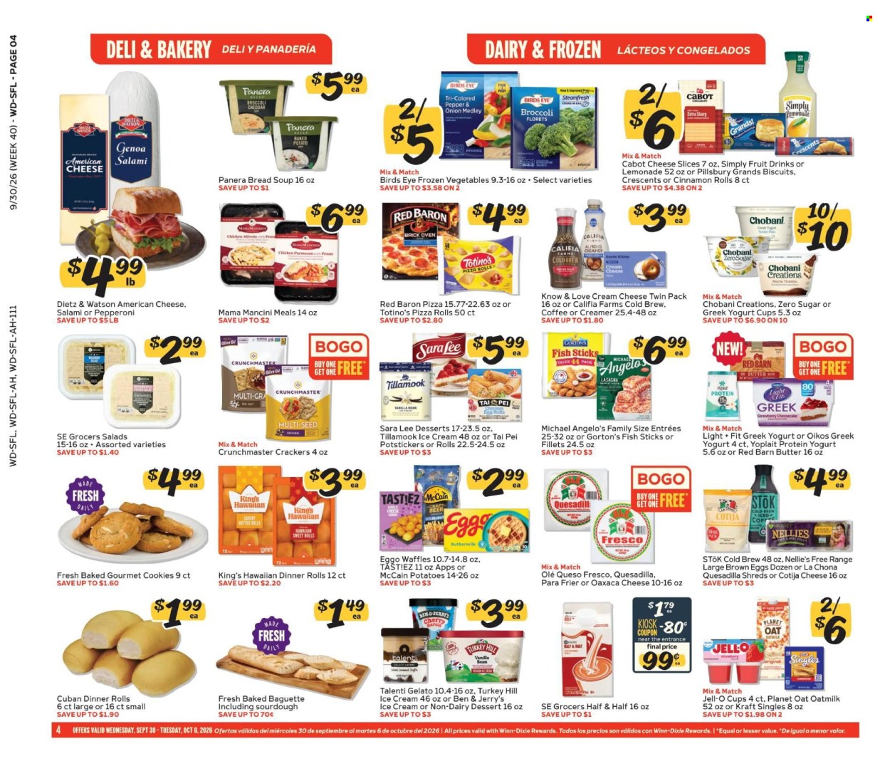 Winn Dixie ad - 09/30/2026 - 10/06/2026. Page 4