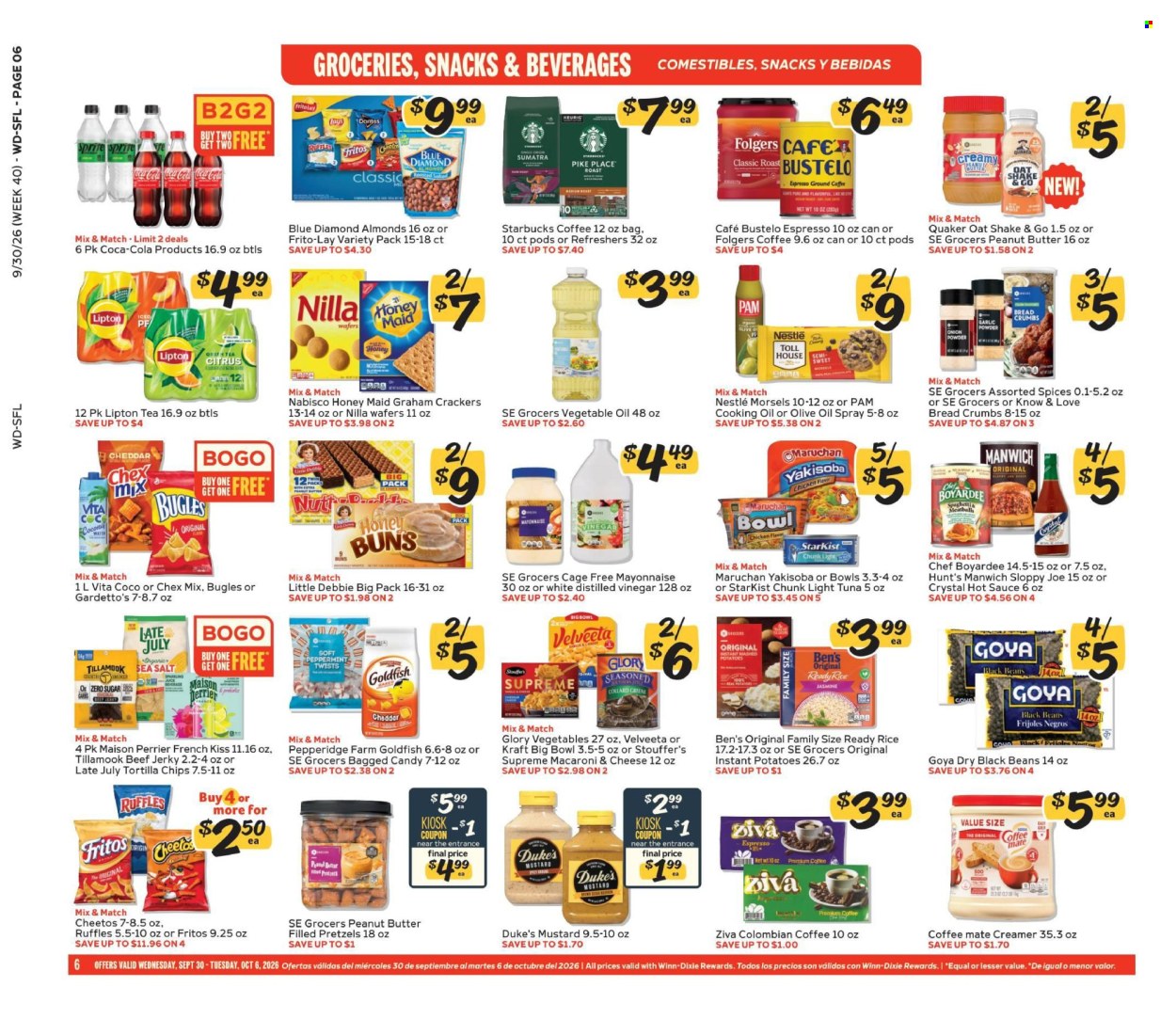 Winn Dixie ad - 09/30/2026 - 10/06/2026. Page 6