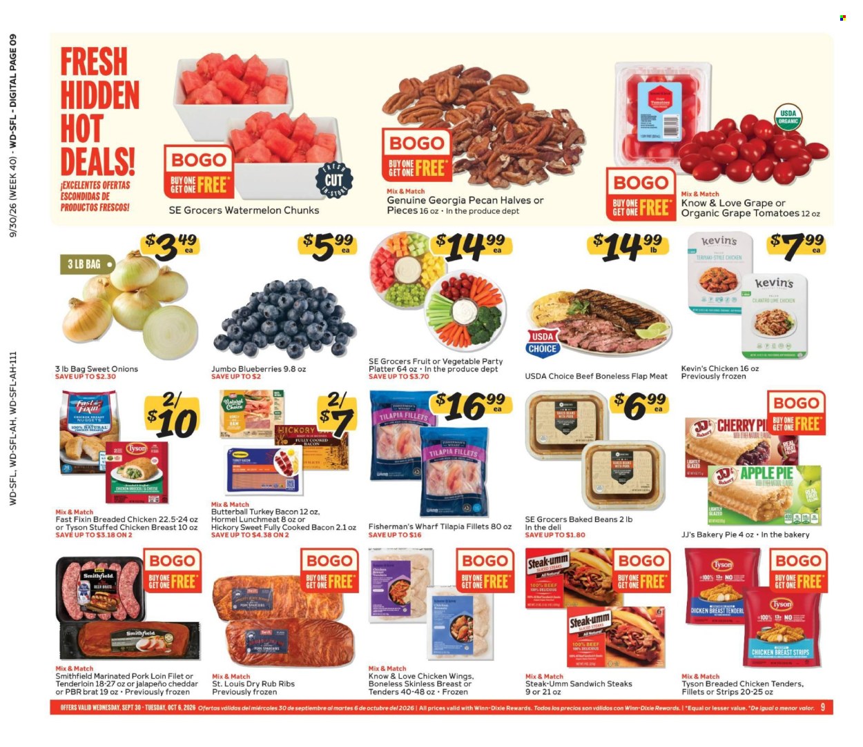 Winn Dixie ad - 09/30/2026 - 10/06/2026. Page 9
