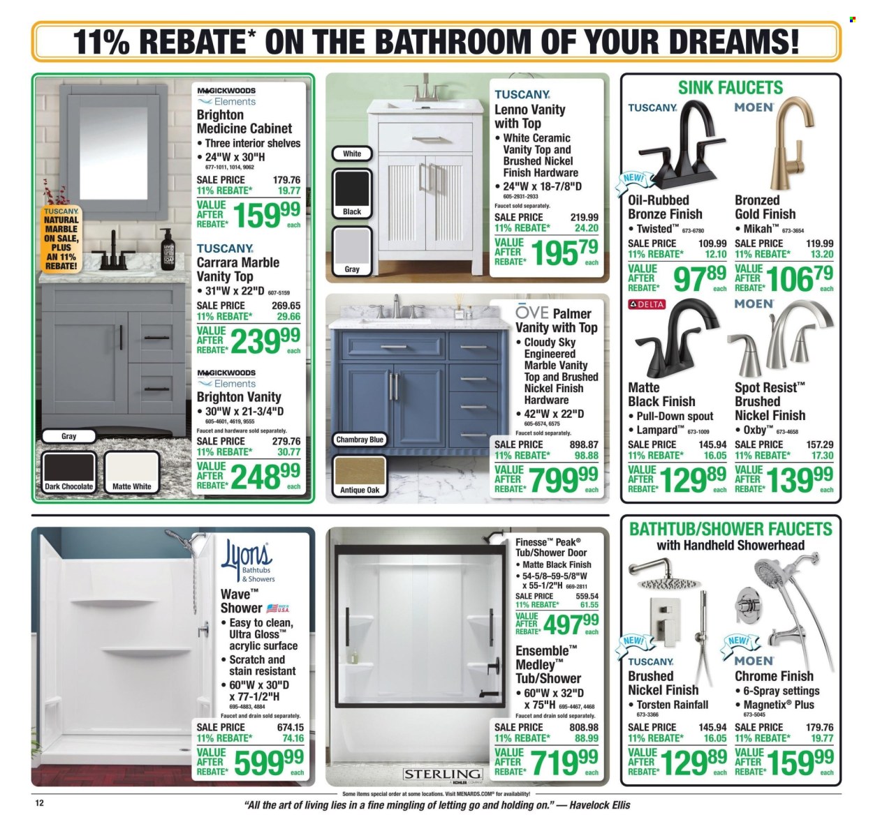 Menards ad - 10/01/2026 - 10/11/2026. Page 18