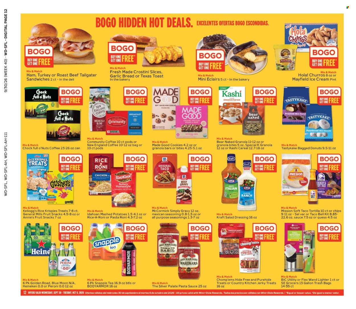 Winn Dixie ad - 09/30/2026 - 10/06/2026. Page 12
